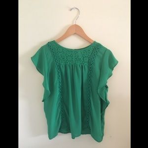 Green shirt